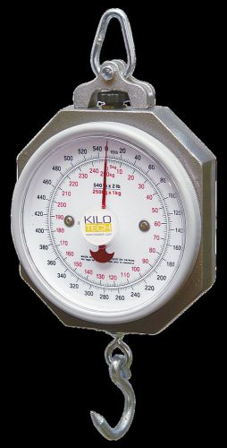 540 LB x 2 LB Kilotech KHS-C360 Hanging Dial Industrial Market Scale NEW