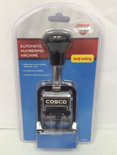 COSCO AUTOMATIC NUMBERING MACHINE SELF INKING NEW 039956261388