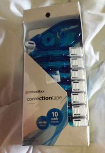 Office Max Correction Tape 10 Pack