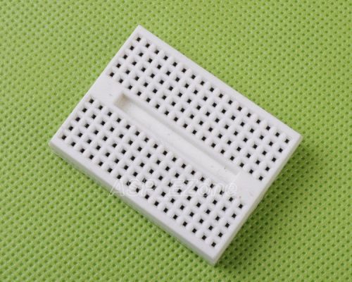 1pcs White Solderless Prototype Breadboard 170 Tie-points for Arduino