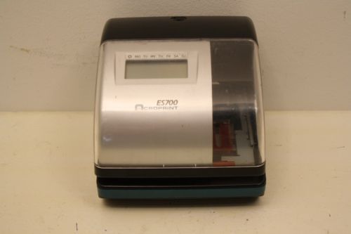 Acroprint ES700 Electronic Employee Date &amp; Time Clock Recorder