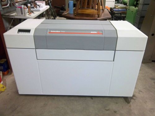 Printing Press  AGFA Select 7000  Image Setter  with RIP + Film Processor