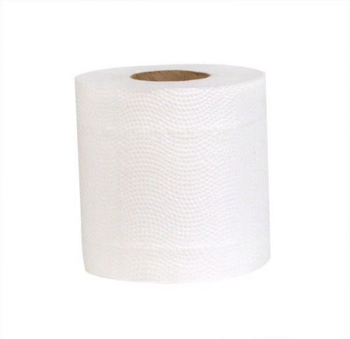 Wholesale Case of 96 Rolls Bathroom Tissue Toilet Paper White 2 Ply