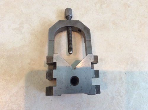 Precision 2&#034; Tool maker V block  with clamp.