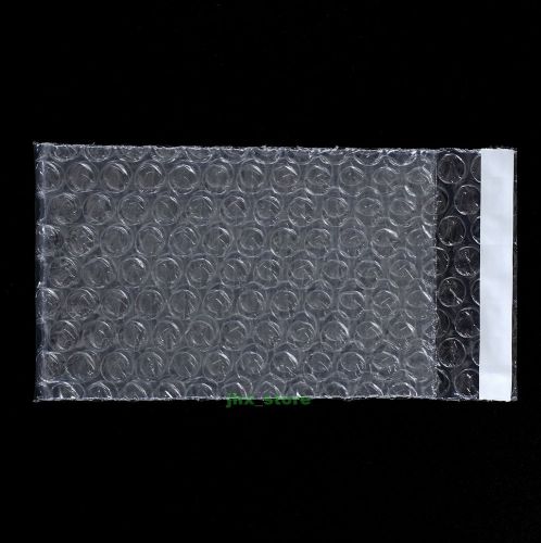 15 Clear Bubble Pouches Envelopes Wrap Bags 2.5&#034; x 3&#034;_65 x 80+20mm_Self Seal