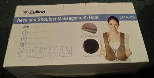 NEW opened box Zyllion ZMA-08 Neck and Shoulder Massager with Heat