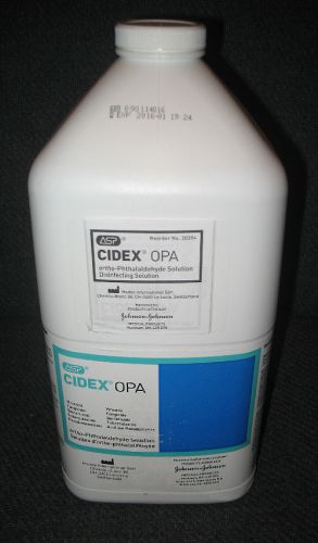 Cidex OPA Solution - High Level Disinfecting Solution - ortho-Phthalaldehyde J&amp;J
