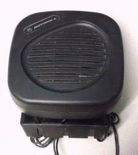 Motorola Mobile Radio External Speaker HSN4024A CDM1250 CDM1550 Maxtrac GM300