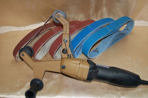 Bluerock tools 40a &amp; 25 belts pipe polisher belt sander belts by fits metabo for sale