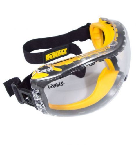 Dewalt dpg82-11 concealer clear anti-fog dual mold safety goggle dual mold safe for sale
