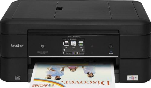 New brother mfc-j885dw wireless all-in-one printer copy fax scan wifi duplex ink for sale