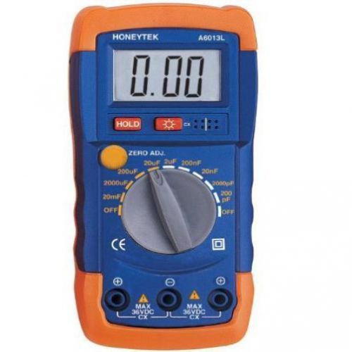 Honeytek a6013l capacitor tester 9 measuring ranges from 200pf to 20mf new gift for sale