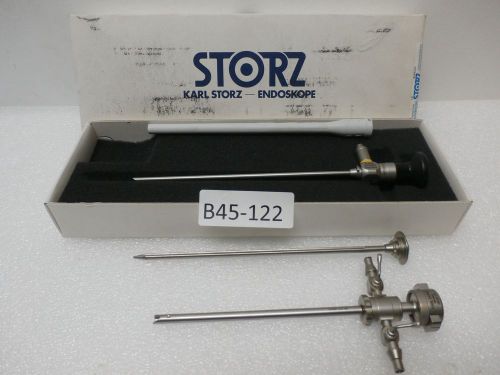 Storz 28731CWA Arthroscope Scope 4mm,70°&amp; 28130 CR High Flow Sheath &amp;Obturator
