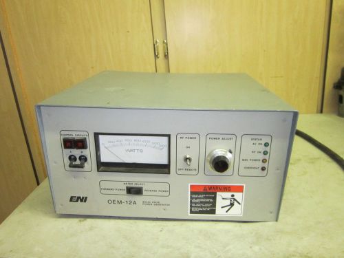 ENI OEM-12A-21041-51 SOLID STATE RF GENERATOR