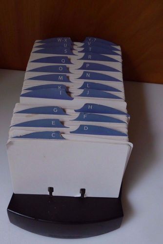 Rolodex Card File 3 Inch by 5 Inch w Index and Cards