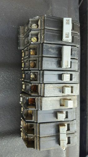 Cutler Hammer CHB220,CHB120,CHB250 circuit breakers