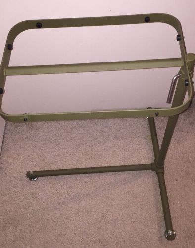 Military MASH Green Surgical Instrument Tray Stand 6530-00-551-8681 Good Cond.