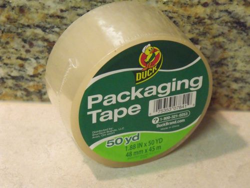 1 roll - 2&#034; x 50 yards clear acrylic packaging tape for sale