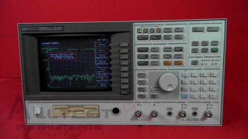 HP/Agilent 89410A Vector Signal Analyzer, dc to 10 MHz
