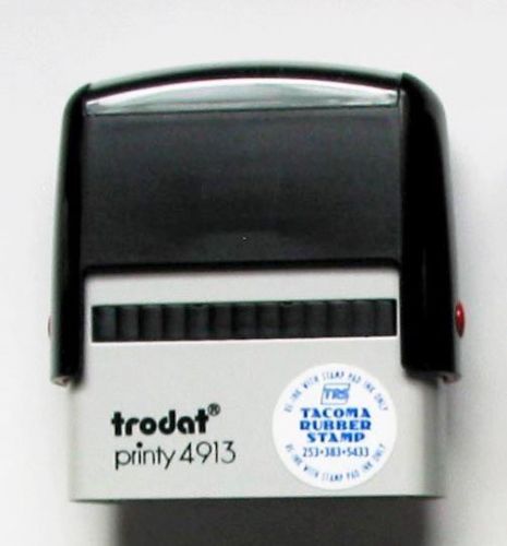 Trodat Printy 4913 self inking Stamp