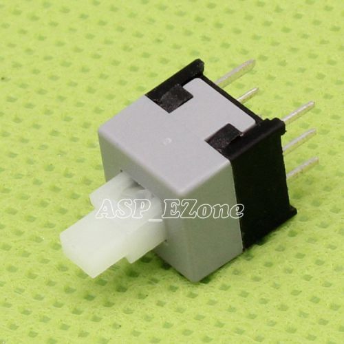 50pcs 8.5*8.5mm blue self-locking type square button 6pin switch control for sale