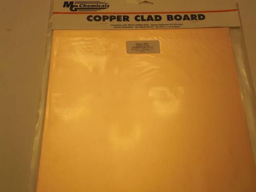 521 MG Chemical single sided Copper clad board 12&#034; X 12&#034; thickness 1/16&#034;  QTY 1