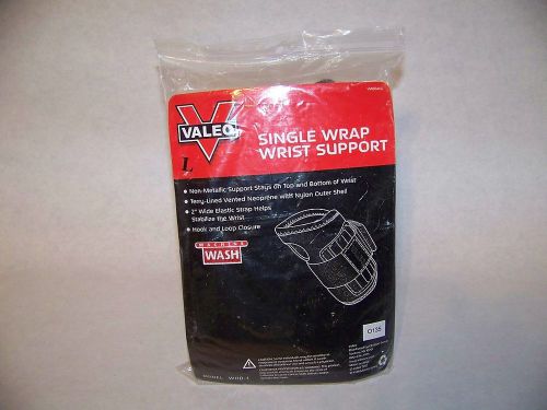 VALEO WHD-1 Heavy Duty Single Wrap Wrist Support, Sz L, Blk C2