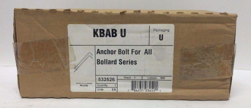 Kbab u anchor bolt bollard series 532526 lithonia lighting new in box kbab-u for sale