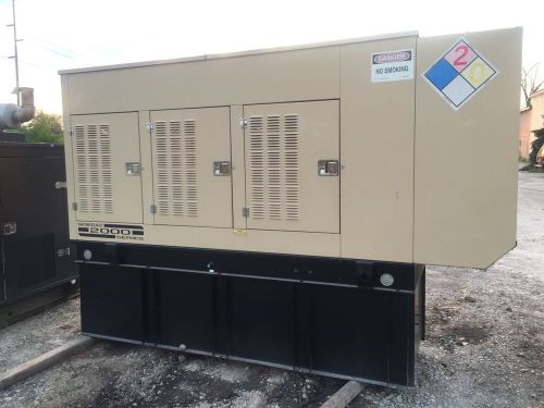 155 kw 150 kw generac diesel generator 7.5l base tank low hr excellent generator for sale