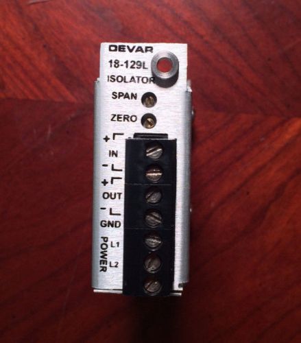 Devar 4-20mA Signal Isolator - 18-129L-1