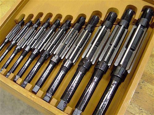 11 pcs adjustable hand reamers set h4 to h14 high carbon 15/32&#034; to 1.1/2&#034; for sale