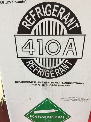410a, R410a Refrigerant 25lb tank.Sealed