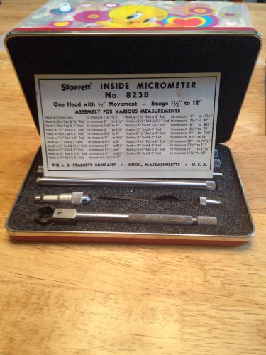 Starrett Inside Micrometer Set