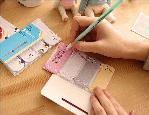 To Do List Sticker Bookmark Marker Memo Flags Index Tab Sticky Note