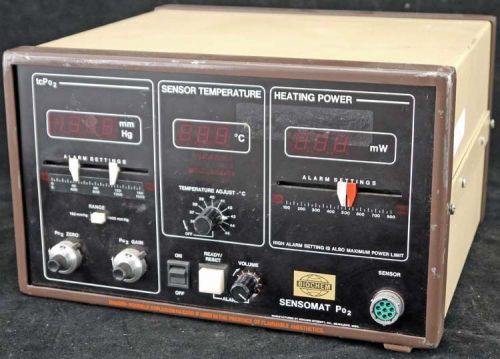 Biochem 2001 tcpo2 sensomat po2 digital lab transcutaneous oxygen monitor/meter for sale