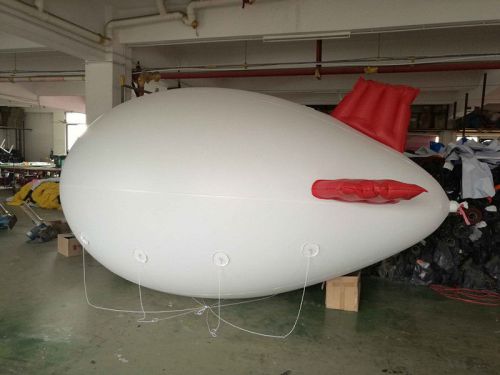 4M/13ft Giant Inflatable Advertising Blimp /Flying Helium Balloon/Your Logo