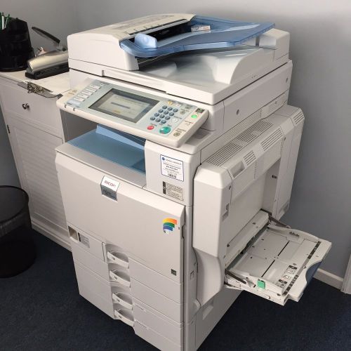 RICOH ATACIO MP C4500 HIGH CAPACITY COPIER PRINTER FAX OFFICE SCANNER IN SO CAL