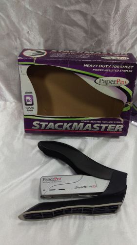 ACCENTRA PAPER PRO STACKMASTER HEAVY DUTY 100 SHEET USED SET FAST CALC SHIPPING