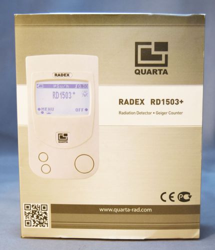 Quarta Radex RD1503+ Radiation Meter Geiger Counter + FREE SHIPPING