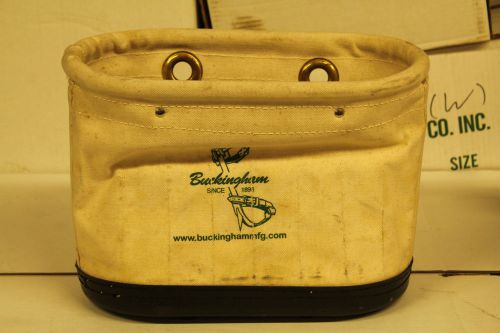 Buckingham manufacturing canvas bucket (eb12161m2) for sale