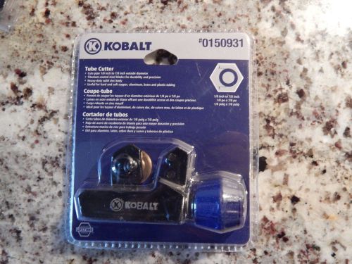 NEW KOBALT Tube Cutter Cuts Pipe 1/8&#034; to 7/8&#034; Outside Diameter #0150931 OPENED