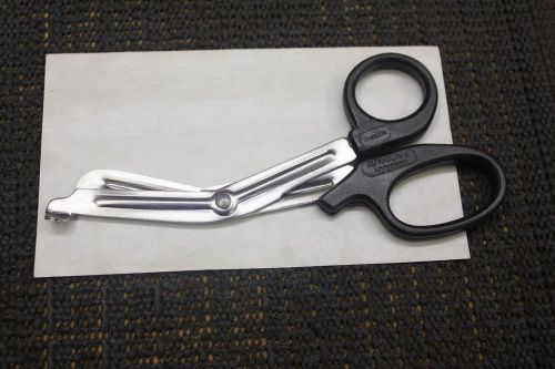 Black paramedic emt bandage nursing trauma shears scissors first aid 7&#034; #1152 for sale
