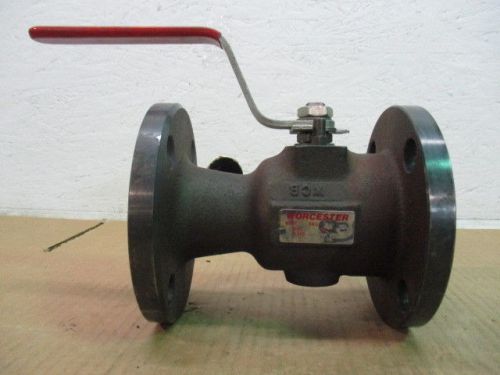 WORCESTER 2&#034; IRON BALL VALVE 66859D 2&#034; CLASS 150 316SS BALL SEAT:T NEW OLD STOCK