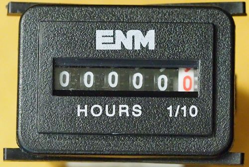 NEW 400 PC&#039;S ENM Aviation 6-Digit Engine Power Hour Time Meter 12-28DC K47-12-DA