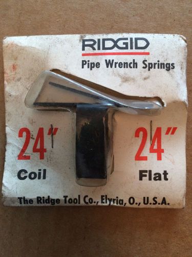 Ridgid Replacement Coil and Flat Spring for 24&#034; Wrench