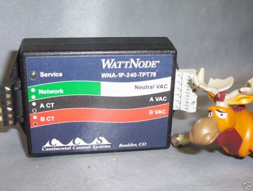 WattNode WNA-1P-240-TPT78 Energy Meter
