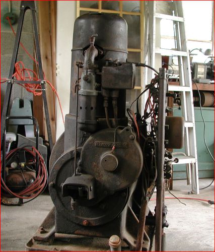 Early western electric 32vt dc generator-fuller johnson motor for sale