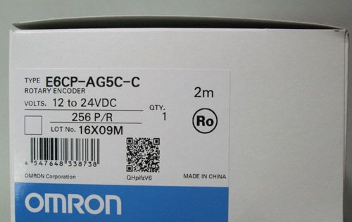 1PC OMRON  rotary encoder E6CP-AG5C-C 256P/R 12-24V DC 2m  NEW In Box