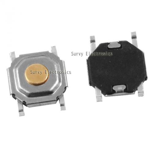 100Pcs Tactile Push Button Switch 4x4x1.5mm 4Pin SMD SMT Component
