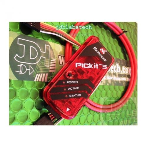 PICKit 3 Kit PIC MCU Programmer + ZIF Adapter + PIC18F4520 + PIC16F877A + USB Ca